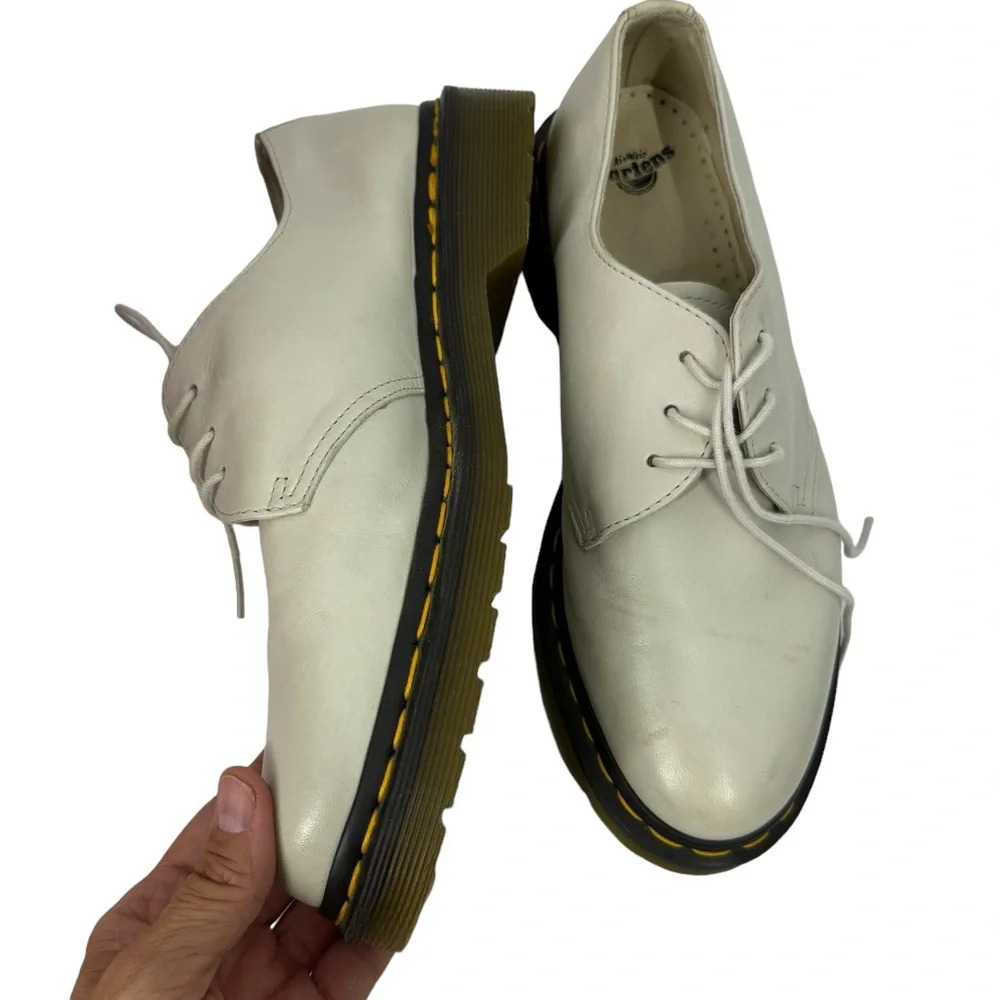 Dr. Marten off white shoes.  Great wedding shoes. Size 41.